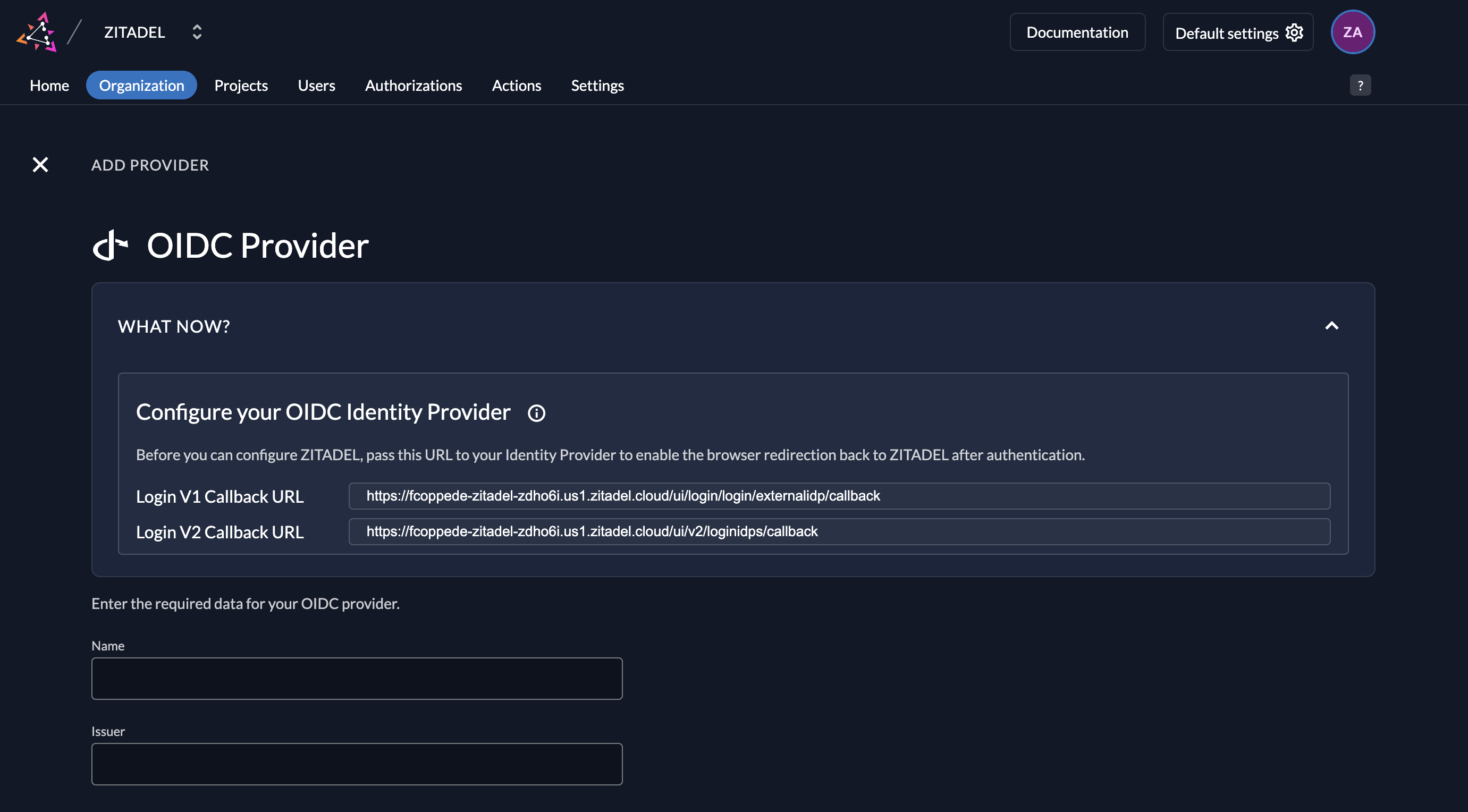Generic OIDC Provider